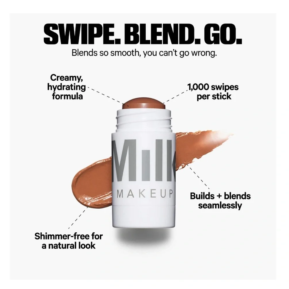 MILK Makeup Matte Bronzer Stick – Shade “Baked”